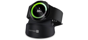 CONNECT IT Bezdrátová nabíječka WatchCharger pro Samsung Watch, Černá