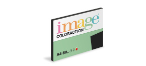 Antalis Papír Image Coloraction Black - sytá černá - papír pro výtvarné potřeby A4 (80g/100ks)