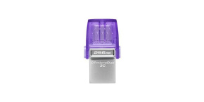 Kingston Flash Disk 256GB DataTraveler microDuo 3C 200MB/s dual USB-A + USB-C