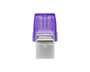 Kingston Flash Disk 256GB DataTraveler microDuo 3C 200MB/s dual USB-A + USB-C