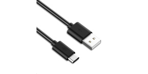 PremiumCord Kabel USB 3.1 C/M - USB 2.0 A/M, rychlé nabíjení proudem 3A, 50cm, černá