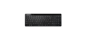 A4tech FStyler FBK23 AS, bezdrátová Dual mode Bluetooth+2,4G klávesnice, CZ, černá