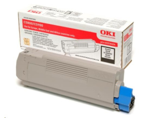 Oki Černý toner do C5800/C5900/C5550 MFP (6 000 stránek)