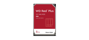 WD RED PLUS NAS WD60EFPX 6TB, SATA III 3.5", 256MB 5400RPM, 180MB/s, CMR