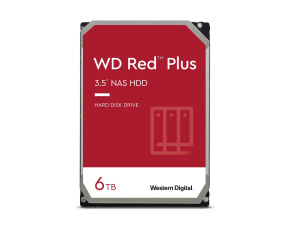 WD RED PLUS NAS WD60EFPX 6TB, SATA III 3.5", 256MB 5400RPM, 180MB/s, CMR