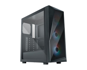 Cooler Master case CMP 520, ATX, bez zdroje, průhledná bočnice, černá