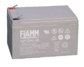 Baterie - Fiamm 12 FGHL 48 (12V/12Ah - Faston 250), životnost 10let