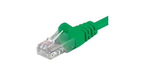 PremiumCord Patch kabel UTP RJ45-RJ45 CAT6 1m zelená