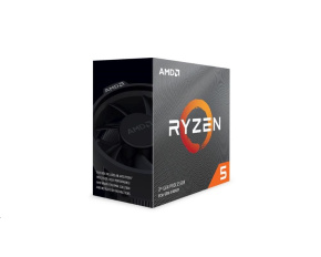 CPU AMD RYZEN 5 3600, 6-core, 3.6 GHz (4.2 GHz Turbo), 35MB cache (3+32), 65W, socket AM4, Wraith Stealth Cooler