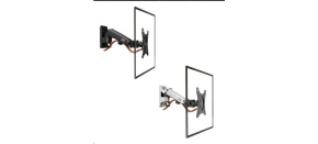 Výškově polohovatelný držák Tv monitoru Fiber Mounts F120