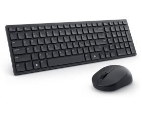 DELL Silent Keyboard and Mouse - KM555 - US International (QWERTY)