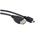 GEMBIRD Kabel USB 2.0 A-Mini B OTG 15cm (F/M, pro tablety a smartphone)