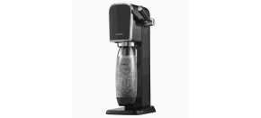 BAZAR - SodaStream ART výrobník sody, mechanický, 1l láhev, bombička s CO2, černý - poškozený obal