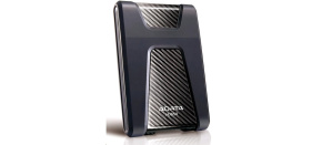 ADATA Externí HDD 4TB 2,5" USB 3.1 DashDrive Durable HD650, černý (gumový, nárazu odolný)