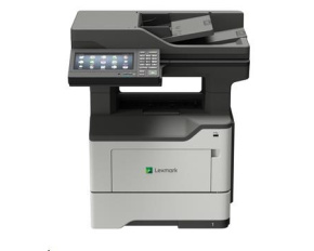 LEXMARK Multifunkční ČB tiskárna MX622adhe, A4, 47ppm, 2048MB, barevný LCD displej, duplex,DADF, USB 2.0, LAN,