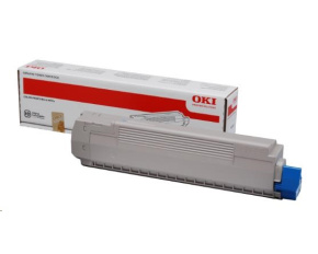 OKI toner do MC861<>br>  <b>Kapacita:</b>10 000 str. při 5% krytí.