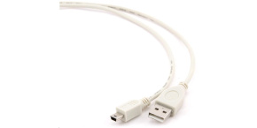 GEMBIRD Kabel USB 2.0 A-Mini B (5pin) propojovací 1,8m