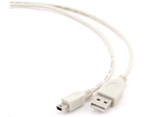 GEMBIRD Kabel USB 2.0 A-Mini B (5pin) propojovací 1,8m