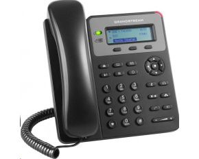 Grandstream GXP1615 [VoIP telefon - 1x SIP účet, HD audio, 3 program.tlačítka, switch 2xLAN 10/100Mbps, PoE]