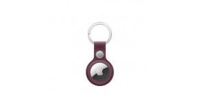 APPLE AirTag FineWoven Key Ring - Mulberry