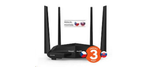 Tenda AC10 Wireless AC1200 Dual Band Router, 1x gigabit WAN, 3x gigabit LAN