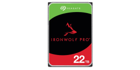 SEAGATE HDD 22TB IRONWOLF PRO (NAS), 3.5", SATAIII, 7200 RPM, Cache 512MB