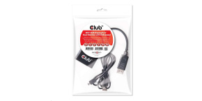 Club3D Video hub MST (Multi Stream Transport) DisplayPort na 2x DisplayPort, USB napájení