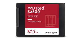 WD RED SSD 3D NAND WDS500G1R0A 500GB SATA/600, (R:560, W:530MB/s), 2.5"