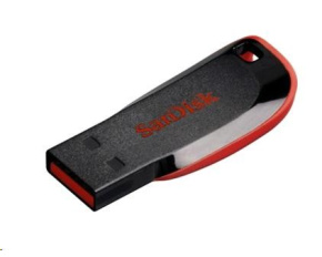 SanDisk Flash Disk 32GB Cruzer Blade, USB 2.0, černá