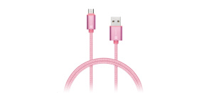 CONNECT IT Wirez Premium Metallic micro USB - USB, rose gold, 1m