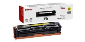 Canon TONER  CRG-731Y žlutá pro i-SENSYS LBP7100Cn, LBP7110Cw, MF623Cn, MF628Cw, MF8230Cn, MF8280Cw (1 500 str.)