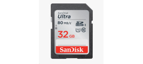 SanDisk SDHC karta 32GB Ultra (100MB/s Class 10 UHS-I)