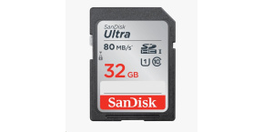 SanDisk SDHC karta 32GB Ultra (100MB/s Class 10 UHS-I)