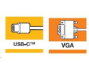 VERBATIM 49145 USB-C™ to VGA Adapter HUB