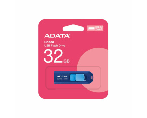 ADATA Flash Disk 32GB UC300, USB-C 3.2, modrá