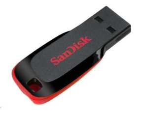 SanDisk Flash Disk 16GB Cruzer Blade, USB 2.0, černá