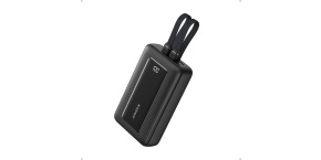 Anker Powerbanka, 20000mAh, nabíjecím výkonem 30W a integrovanými kabely USB-C, Black