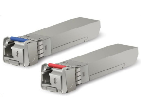 UBNT U Fiber UF-SM-10G-S, 2-PACK [2ks (1 pár) SFP 10G WDM modulů, Single-Mode, BiDi, LC konektor]