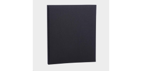 Focus Base Line Canvas Ringbinder Black