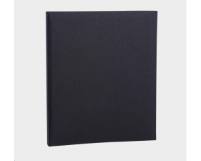 Focus Base Line Canvas Ringbinder Black