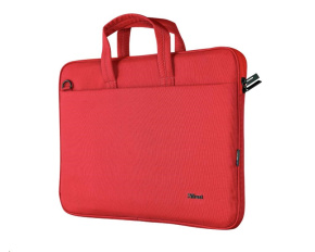 TRUST Pouzdro na notebook 16" Bologna Slim Laptop Bag Eco, červená