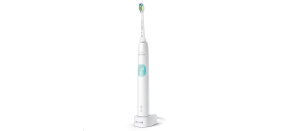 Philips HX6807/24 Sonicare ProtectiveClean 4300, zubní kartáček, 62000 kmitů/min, 2 režimy čištění, časovač, bílá