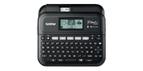 BROTHER tiskárna štítků PT-D460BTVP, 18mm pásky, USB, kufřík, velký grafický displej