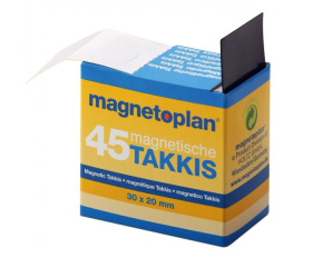 Samolepící magnety Magnetoplan Takkis (45ks)