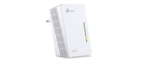 TP-Link TL-WPA4220 WiFi4 powerline adaptér repeater (N300, AV600,2x100Mb/s,HomePlug AV2)