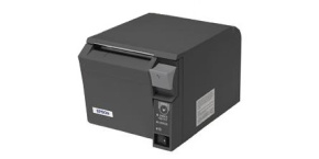 EPSON TM-T70II pokladní tiskárna, USB + serial, černá, řezačka, se zdrojem