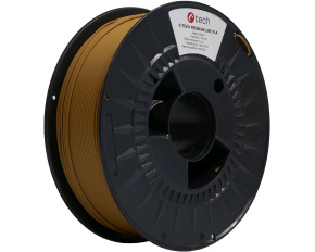 C-TECH Tisková struna (filament) PREMIUM LINE, PLA, dřevo, 1,75mm, 1kg