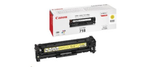 Canon TONER CRG-718Y žlutý pro i-Sensys LBP7200CDN, LBP7210Cdn, LBP7660CDN, LBP7680CX, MF724Cdw, MF728Cdw (2 900 str.)