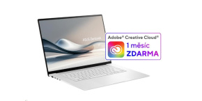 ASUS NTB Zenbook S (UM5606WA-OLED253X), AI9-HX370, 16" 2880 x 1800, 32GB, 1TB SSD, Radeon, W11 Pro, White