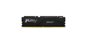 KINGSTON DIMM DDR5 16GB 5200MT/s CL40 FURY Beast Černá